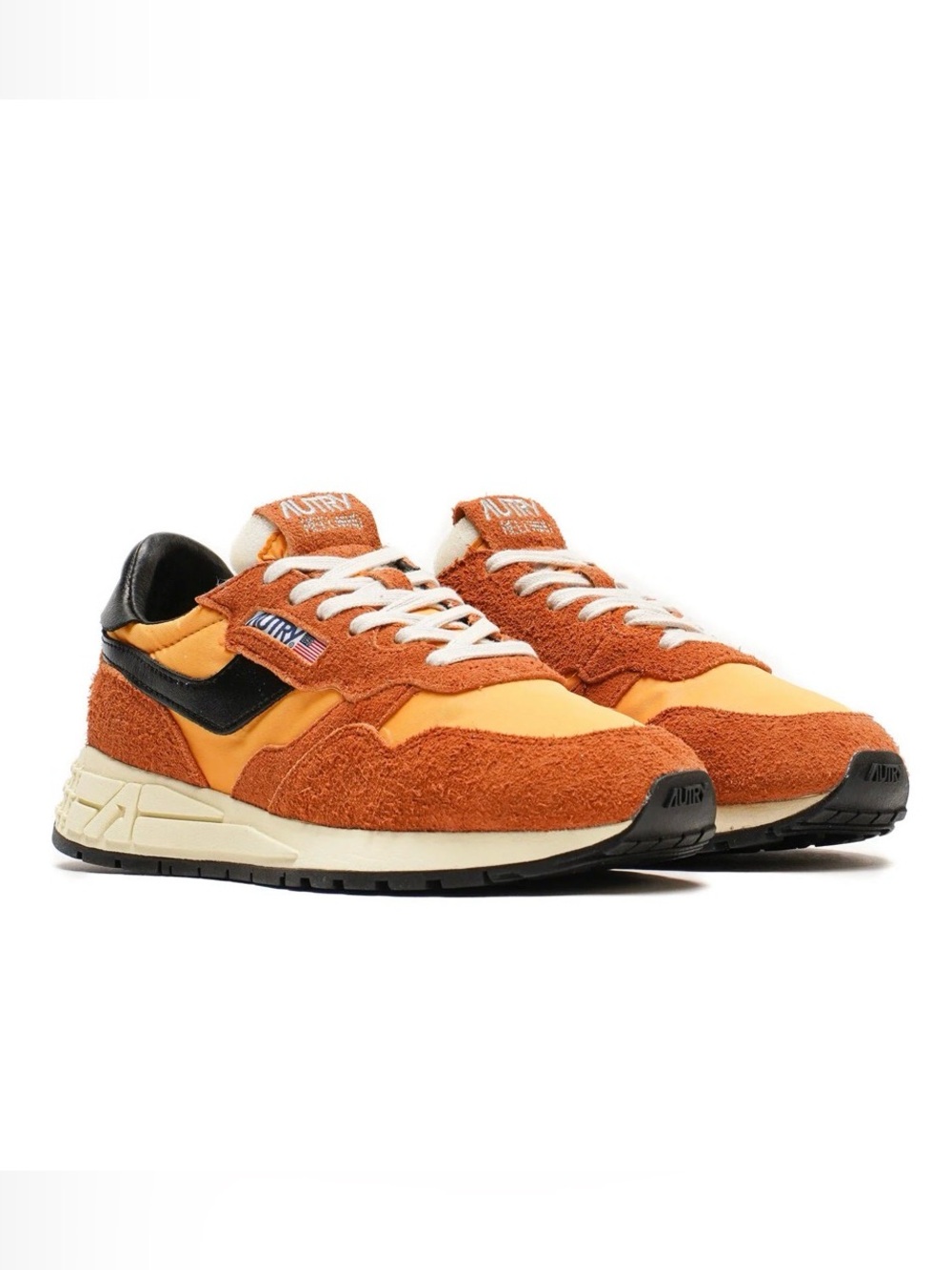 Autry Reelwind Low Women’s Suede Sneakers Sunset/Blk